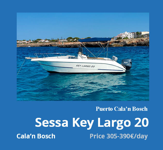 Motor Boats EN 2 18 00-sessa-key-largo-20-motor-boat-rental-menorca