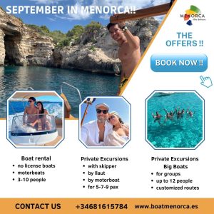 Offers-Boat-Excursions-September-2022-Menorca
