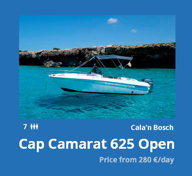 Motor Boats IT 2 23 0-cap-camarat-625-noleggio-barche-minorca