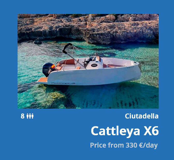 Motor Boats FR 2 14 0-cattleya-location-bateau-minorque