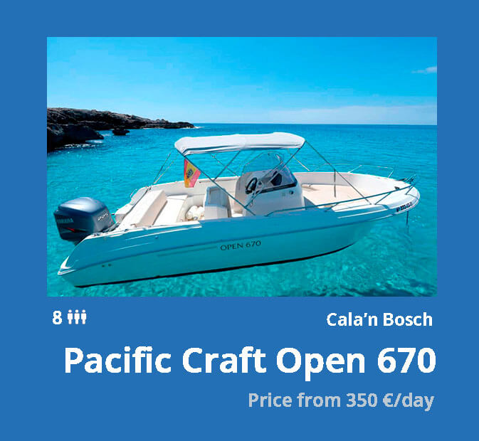 Motor Boats IT 2 24 0-pacific-craft-open-670-noleggio-barche-minorca